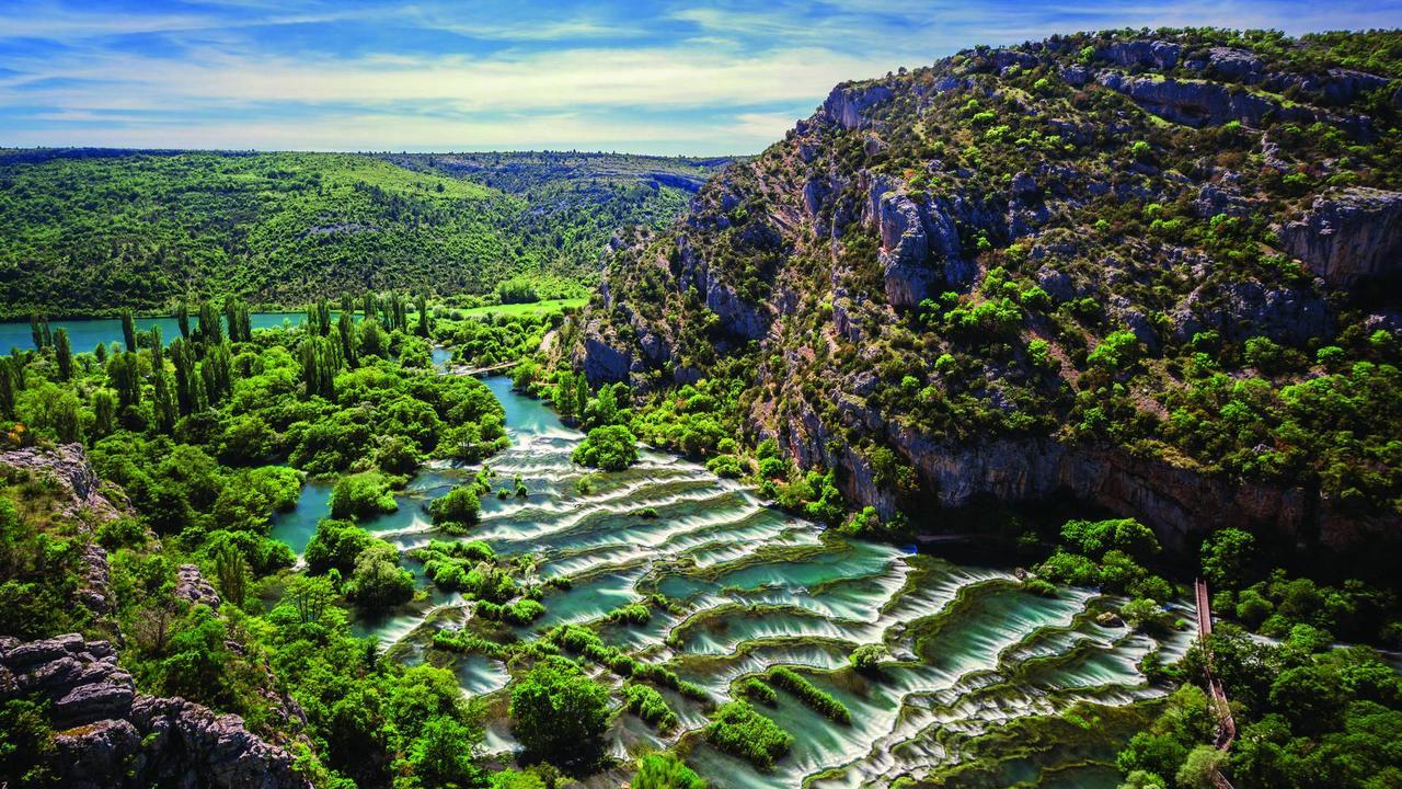 Готель Agrotourism Galic Krka Drinovci Екстер'єр фото